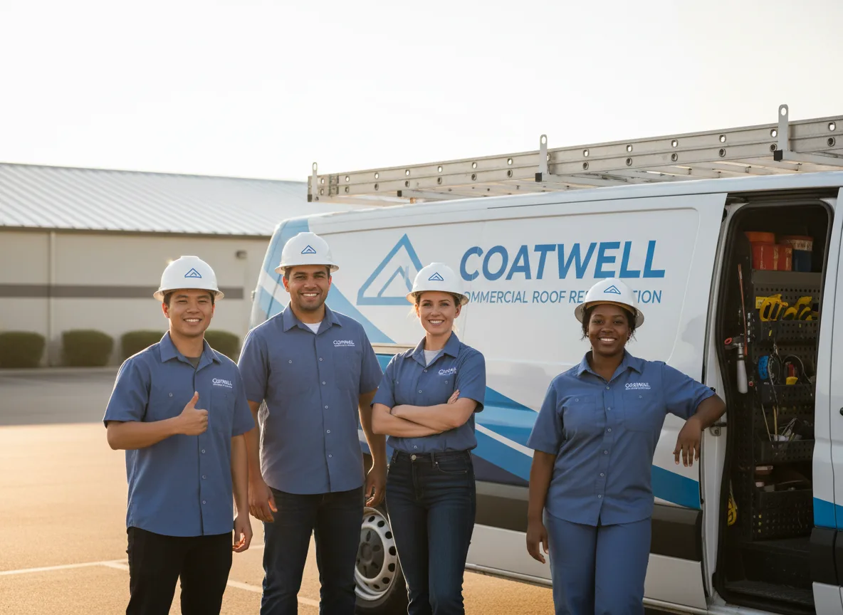 Commercial roof coating company in Durand, IL
